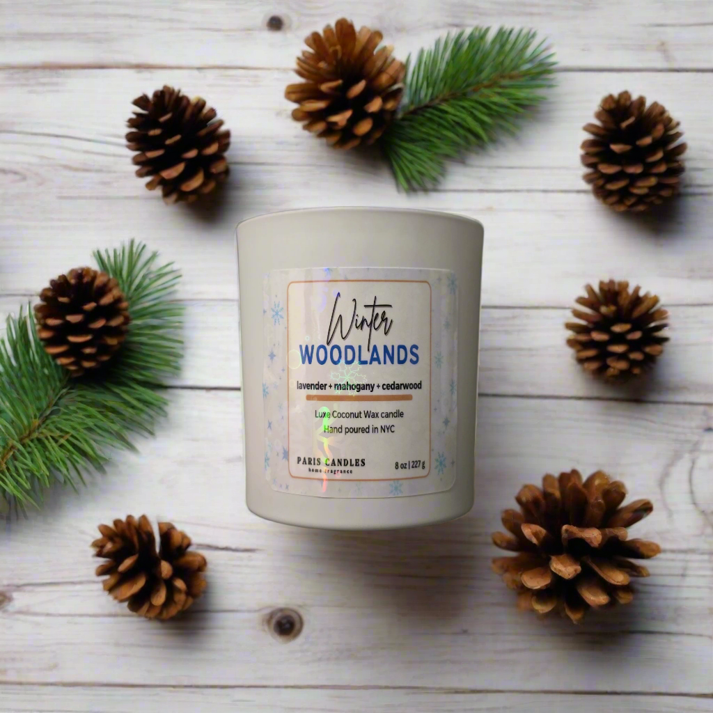 Winter Woodland | 8oz Candle | Frosty Winter Collection