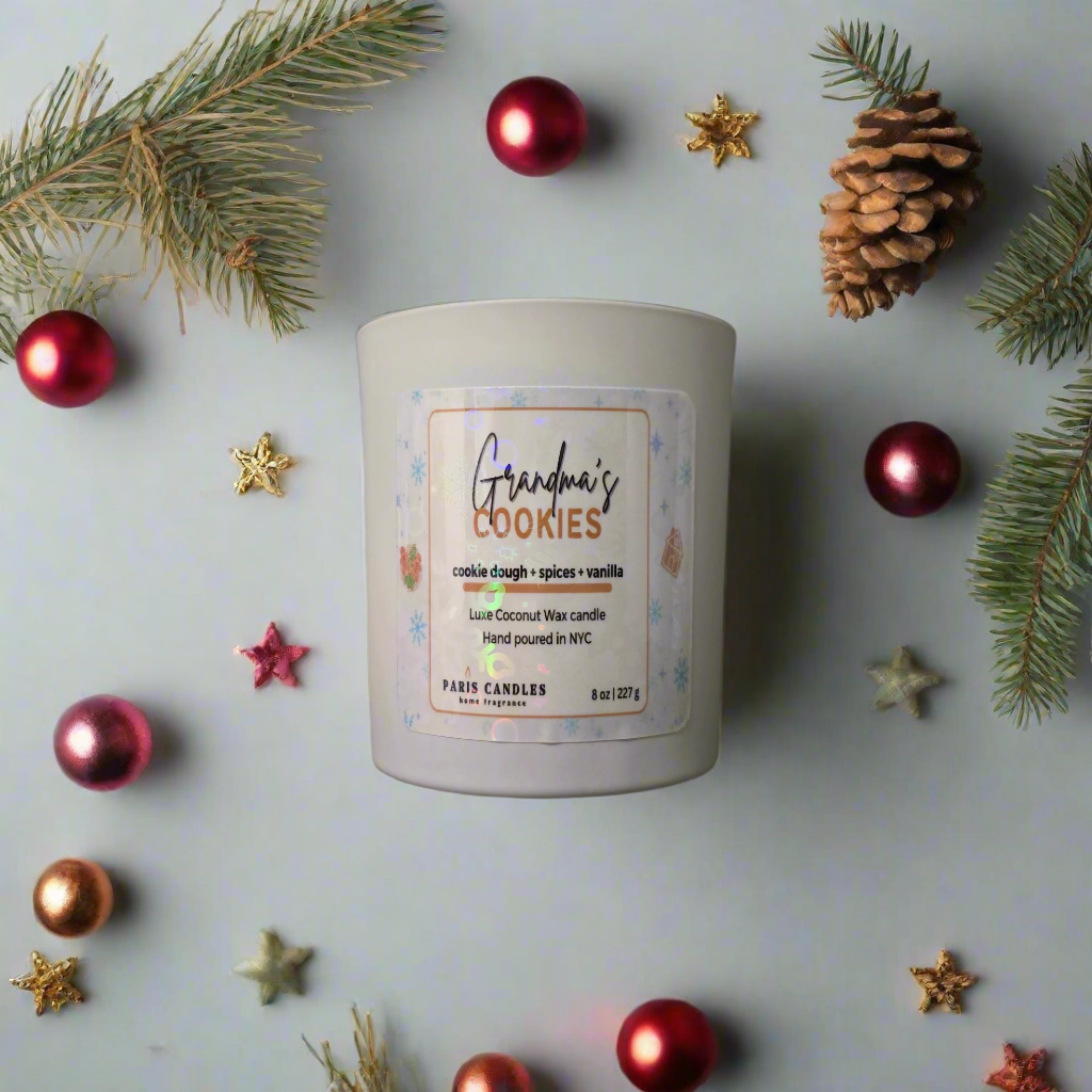 Grandma's Cookies| 8oz Candle | Frosty Winter Collection
