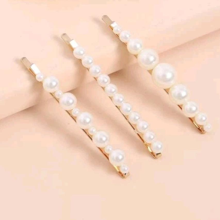 ISLA - 3pc Pearl bobby hairpin set