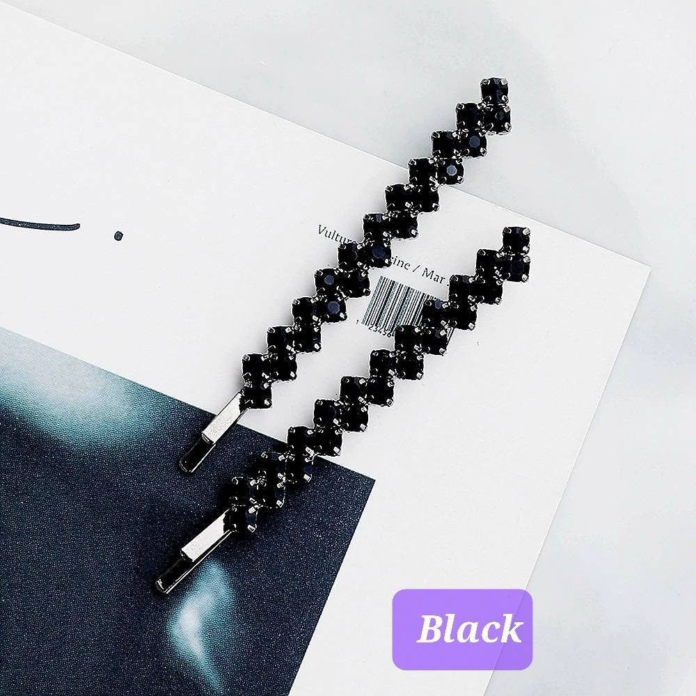CLEO - Rhinestone 1 or 2pc bobby pin