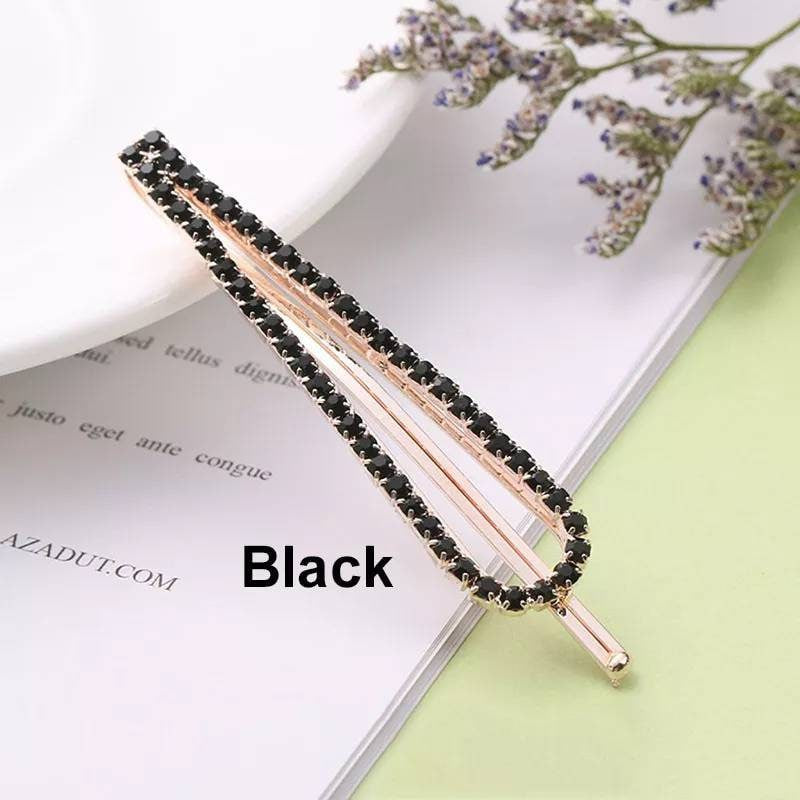 U-Shaped Crystal Hairpin