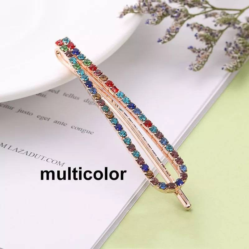 U-Shaped Crystal Hairpin