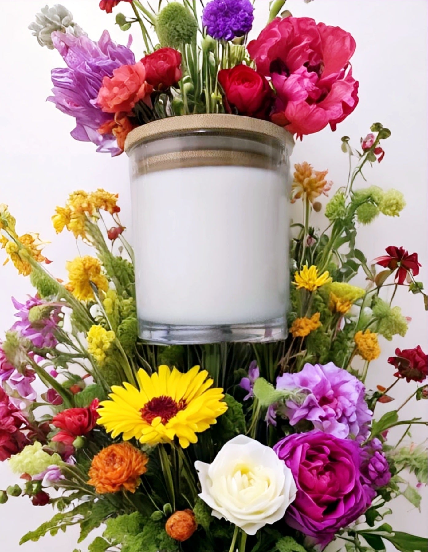 FLORAL CANDLES