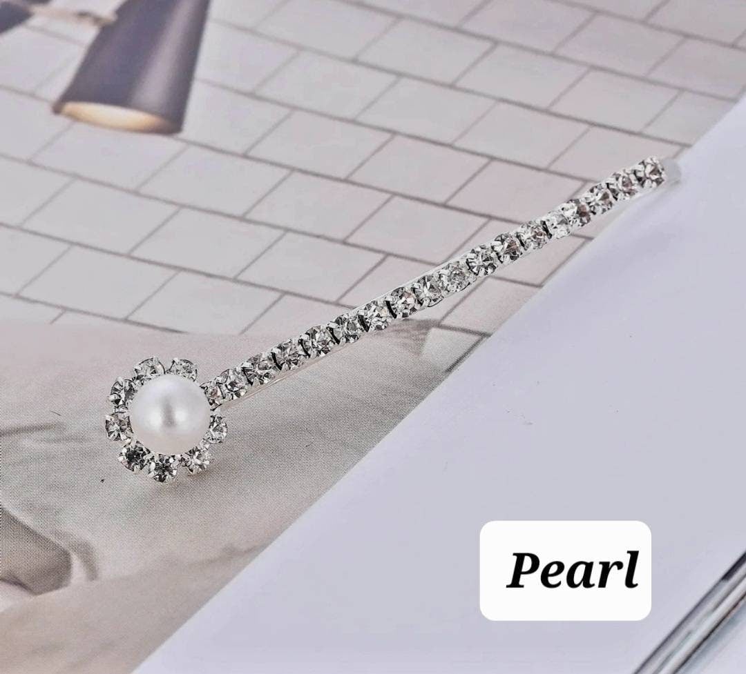 Water Gemstone Diamond bobby pin