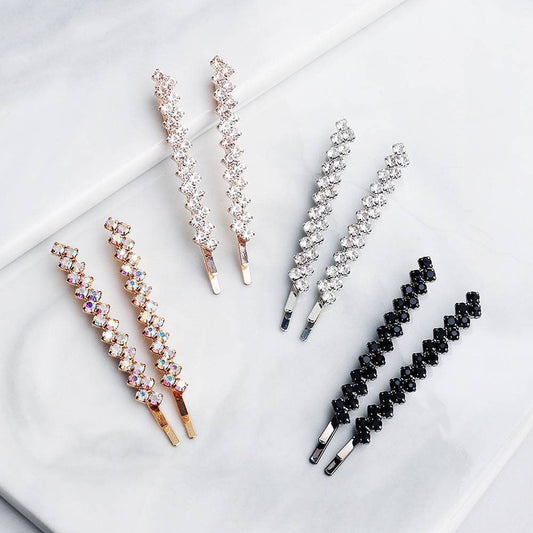 CLEO - Rhinestone 1 or 2pc bobby pin